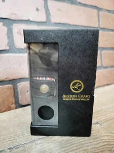 Alston CraigLeather Tec Wallet Custodia Blocco RFID per iPhone X - Foto 1 di 8