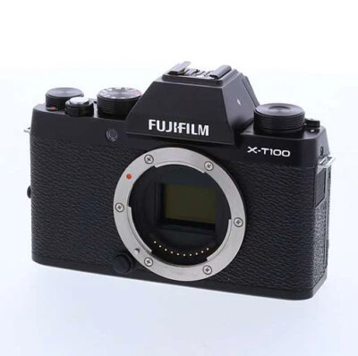 Fujifilm Fuji X-T100 digital camera Black *superb made in Japan - Image 1 of 2