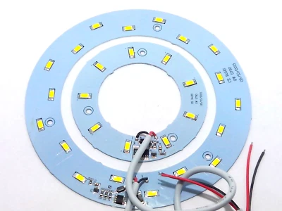 Circolina Camper 140W T9 Plate Led Bianco Naturale 9W+5W  12VOLT SMD 5730 - Immagine 1 di 2