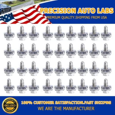 PRECISION AUTO LABS 279393 Dryer Cord Screw Kits Fits for Whirlpool & Kenmore Terminal Block 36 PCS