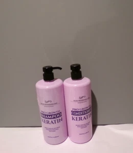 NEU Dead Sea Collection Pro Growth KERATIN Shampoo & Conditioner 2-teiliges Set Jumbo - Bild 1 von 3