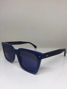 New Authentic Fendi FF 216 Sunglasses FF 0216/S C. PJPXT Navy Blue Made in Italy - Picture 1 of 12