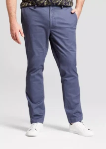 Goodfellow & Co Men's Big & Tall Slim Fit Hennepin Chino Pants Navy 46x36 - Picture 1 of 3