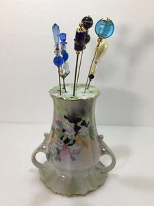 Hat Pins & Hat Pin Holder Set- Poland China by R.S. - Picture 1 of 12