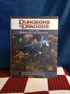 D&D Heroes of the Feywild - Dungeons & Dragons 4ª Edición Primera Impresión  - Imagen 1 de 7