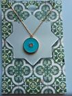 Orelia Gold Plated Chain with turquoise Pendant NWT