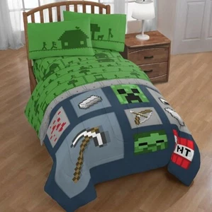 Minecraft 3-teiliges Doppelblatt-Set - Bild 1 von 3