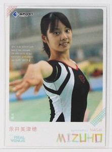 MIZUHO NAGAI (Gymnastics) No.52 - 2014 BBM Women's Athlete Card Real Venus