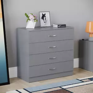 Modern Chest of Drawer Bedside Table Cabinet Wardrobe Desk Bedroom Furniture Set - Picture 1 of 60