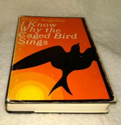 I Know Why The Caged Bird Sings by Maya Angelou 1969 1st ED/1st Printing HCDJ Foto 1 de 4