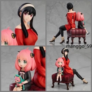 Anime SPY×FAMILY Anya Yor Forger Sofa Cute Figure Statue Ornaments Toys NEW Gift - Picture 1 of 5