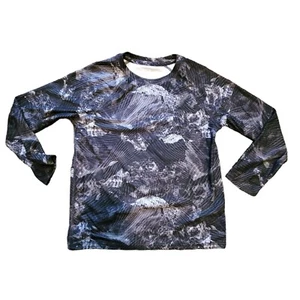 Boys Shirt Old Navy Active Go Dry Cool Long Sleeve Size 8 Geometric JJ2147 - Picture 1 of 4