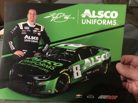 2023 KYLE BUSCH ALSCO UNIFORMS #8 ZL1 CAMARO NASCAR CUP SERIES POSTCARD Cover