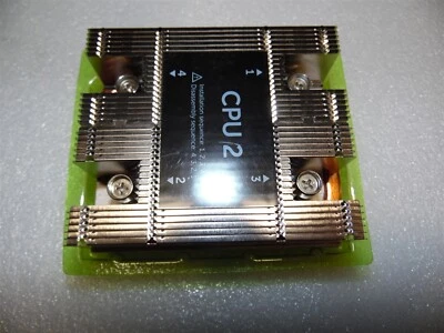 NEW DELL EMC POWEREDGE BLADE M630 XCDC0 CPU2 HEATSINK COPPER ALUMINIUM 86MM - Image 1 of 2