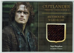 Outlander Season 3 Costume Wardrobe Card M16 Sam Heughan as Jamie Fraser - Picture 1 of 1