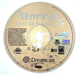 Unreal Tournament (Sega Dreamcast, 2001) Game Disc - Tested and Working