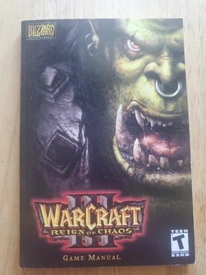 World of Warcraft III 3 Reign of Chaos Game Manual PC Blizzard Entertainment - Image 1 of 4
