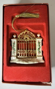 Lenox 2008 Annual First Year in New Home Welcome Gate Weihnachtsschmuck - Bild 1 von 6
