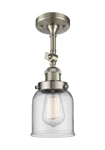 Innovations Lighting 201F Small Bell Small Bell 1 Light 5"W - Nickel - Picture 1 of 12