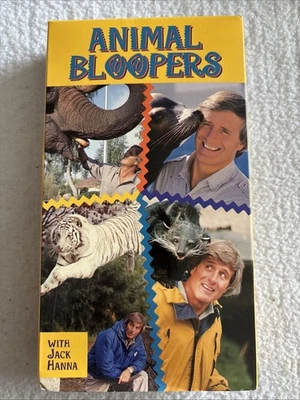 Animal Bloopers with Jack Hanna VHS 1994 Animal Nature Documentary Classic Film - Image 1 of 2