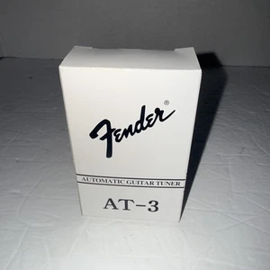 Fender AT-3 Automatic Guitar Tuner. Schwarz. Originalverpackt mit Anleitung NEU - Bild 1 von 3