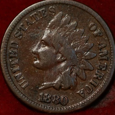 1880 Philadelphia Mint Indian Head Cent - Image 1 of 2