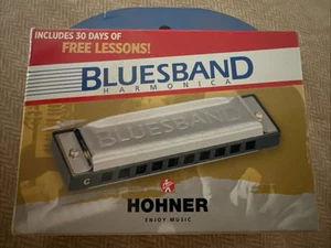 Bluesman Hohner Harmonica W/30 days Lessons. NIB - Picture 1 of 2