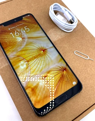 Huawei P20 Pro 128GB Unlocked Sim Free Android Mobile Smartphone - BLACK - Image 1 of 4