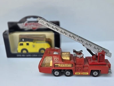 Matchbox Superkings K9 Denver Fire Tender 1972 Fire Engine with free yesteryear  - Image 1 of 4