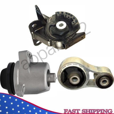 Engine & Torque Strut Mount 3PCS. - Hydraulic 2007-2012 for Mazda CX-7 2.3L 2.5L - Image 1 of 4