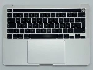 Original Topcase MacBook Pro 13" 2020 QWERTZ Tastatur TrackPad Akku A2289 #Apple - Bild 1 von 12