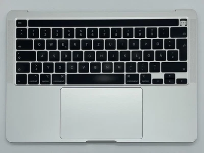 Original Topcase MacBook Pro 13" 2020 QWERTZ Tastatur TrackPad Akku A2289 #Apple - Bild 1 von 4