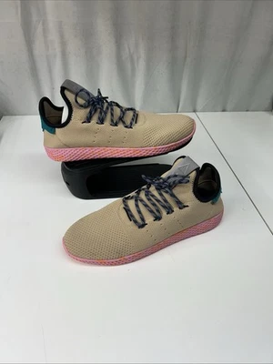 Adidas PW Tennis Hu Pharrell Williams Pink Marble Men’s Size 11 - Image 1 of 4