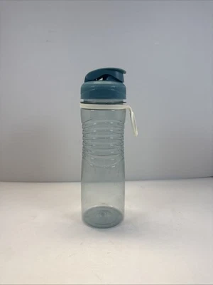 Botella de hidratación Rubbermaid 20 onzas bucle para dedos sin BPA azul cielo Foto 1 de 4