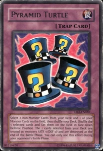 Misprint Pyramid Turtle Text Magical Hats Unl Ed  Rare DB1-EN087  Yu-Gi-Oh! - Picture 1 of 2