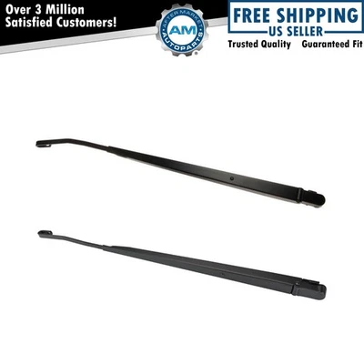 Windshield Wiper Arm Front Pair Hook Style Set Pair for Chevy GMC Pickup Truck - Image 1 of 4