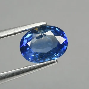 0.70Ct Extreme Oval Cut 6.2 x 4.7 MM 100% Natural Royal Blue Tajikistan Sapphire - Picture 1 of 5