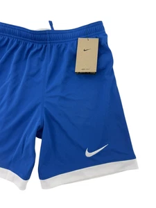 NIKE Dri-Fit Training Soccer Youth Boys Girls M Royal Blue Track Shorts FZ9374 - Picture 1 of 11