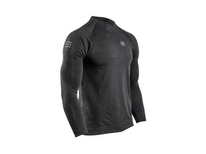 COMPRESSPORT MAGLIA TERMICA LS NERO - Picture 1 of 3