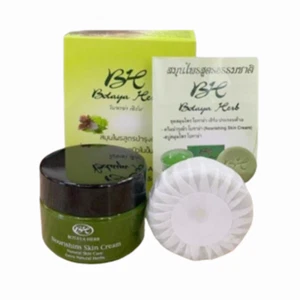 Botaya Herb Set Cream and Soap Acne Blemish Skin Care Whitening Aura. - Picture 1 of 10