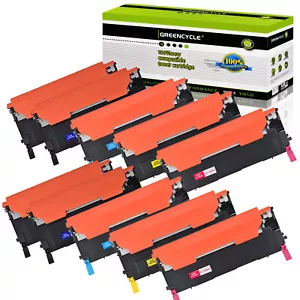 10 Color CLT-406S Toner Fits for Samsung SL-C410 C412W C413w C460W C460FW C463W - Picture 1 of 21