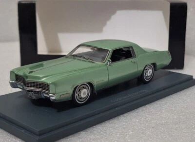 Cadillac Eldorado Coupe 1967 Green Met 1:43 Neo 44105 EXTREMELY RARE!! - Image 1 of 4