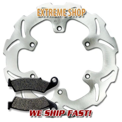 Rotor de freno delantero Yamaha + pastillas YZ 125 250 (1998-2007) WR 250 450F (03-14) YZ450F Foto 1 de 2