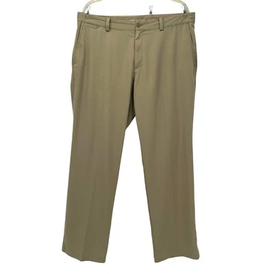 Pantalones rectos Nike Golf Dri-Fit Khaki Tan para hombres 36x30 Foto 1 de 4