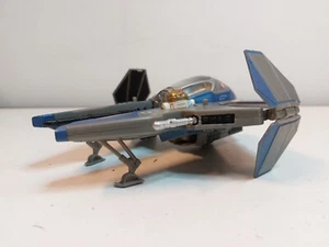 Star Wars Transformers Obi Wan Kenobi Jedi Starfighter 2005 - Picture 1 of 8