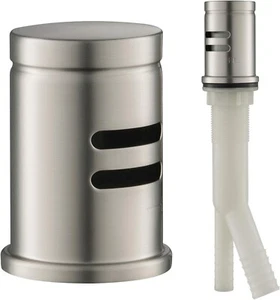 KRAUS Dishwasher Air Gap in Spot Free All-Brite™ Stainless Steel, KAG-1SFS - Picture 1 of 13