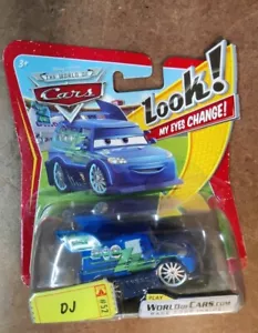 Disney Pixar World of Cars Film Look My Eyes Change DJ #52 Spielzeug Auto - Bild 1 von 2