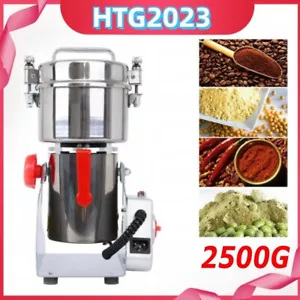 Neu 220V 2500G Getreidemühle Schrotmühle Kornmühle Elektrische Kräutermühle DE - Bild 1 von 15