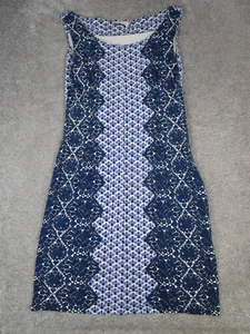 Tory Burch Dress Womens Xs Blue White Red - Picture 1 of 10