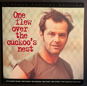 One Flew Over the Cuckoo's Nest - 2-Disc Widescreen Spec Ed. Laserdisc - Ex! - Picture 1 of 12